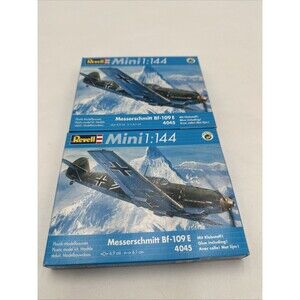 Lot Of 2 New Sealed Messerschmitt Bf-109E Revell Mini #4045 1/144 NOB